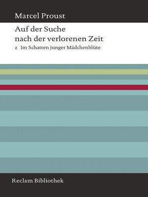 cover image of Auf der Suche nach der verlorenen Zeit. Band 2